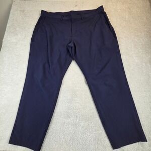 Fabletics The Only Pant Mens XXL 43x29 Navy Blue Golf Chino Stretch Pants